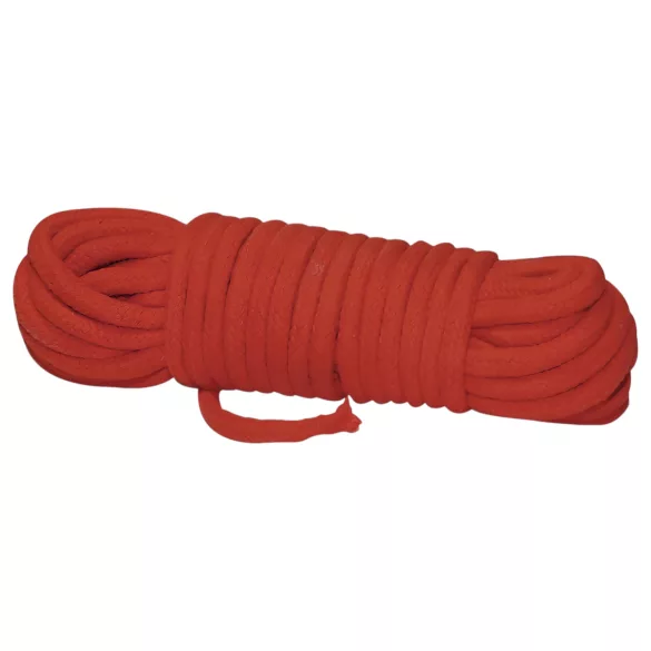 Shibari Rope - bondage reb (10 m, rød)