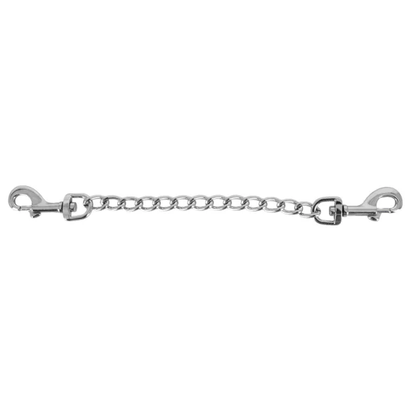 ZADO - dobbelt metal karabinhage og kæde - 15 cm