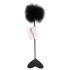 Kombineret flogger og teaser (sort)