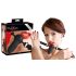 Bad Kitty - Silikone Gag med Lille Dildo (Sort)