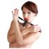 Bad Kitty - Silikone Gag med Lille Dildo (Sort)