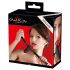 Bad Kitty - Silikone Gag med Lille Dildo (Sort)