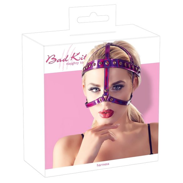 Bad Kitty - rhinestones pandebånd (pink)