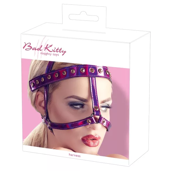 Bad Kitty - strasshovedbøjle (pink)
