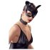 Bad Kitty - Sort strassmaske i kunstlæder (S-L)