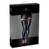 Noir - skinnende blonde strømpebukser (sort) - XL