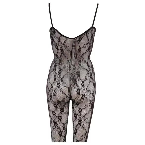 NO:XQSE - catsuit med blonde - sort