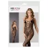 NO:XQSE - catsuit med blonde - sort - L/XL