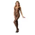 NO:XQSE - catsuit med blonde - sort - L/XL