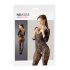 NO:XQSE - Blomstret catsuit - sort (S-L)