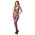 NO:XQSE - blonde, net catsuit - sort (S-L)