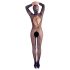 Mandy Mystery - Helkrops netdragt med maske - sort (S-L)