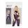 NO:XQSE - Åben, halterneck catsuit - sort (S-L)