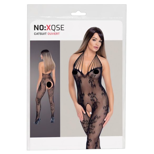 NO:XQSE - sexet catsuit - sort (S-L)