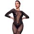 Fifty Shades sexet blonder catsuit (sort)