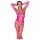 Cottelli - net bodystocking - pink - S-L
