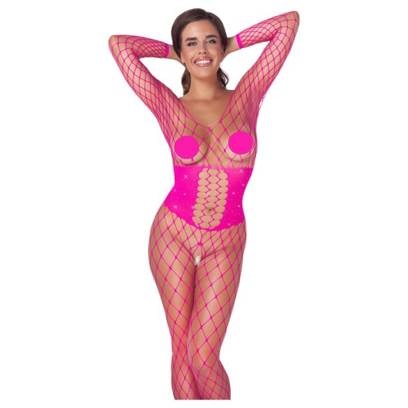 Cottelli netdragt (pink) - S-L