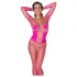Cottelli - net bodystocking - pink - S-L