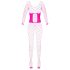Cottelli netdragt (pink) - S-L