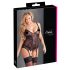 Cottelli - Sort blonde-bh med bånd (sort)