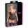 Cottelli - Sort blonde-bh med bånd (sort) - XXXXL