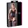 Cottelli - Blomstertop til kvinder, i plus size (sort)