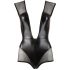 Cottelli - skinnende netbodysuit (sort)