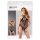NO:XQSE - blomsterhalterneck, net body - sort (S-L)