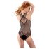 NO:XQSE - blomsterhalterneck, net body - sort (S-L)