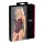 Cottelli - åben body med blonde og perler - sort - M