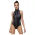 Cottelli Party - body med slangeskindsmønster - sort - M