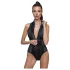 Cottelli Party - body med slangeskindsmønster - sort - M