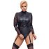 Cottelli Bondage Plus Size - Blondeærme bodystocking (sort)
