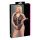 Cottelli Curves Plus Size - gennemsigtig mønstret body (sort)