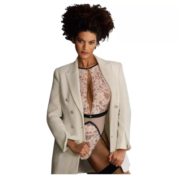 Obsessive Lilines - body med hofteholder - pink - L/XL