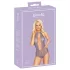 Kissable - body med halsbånd - blonde - lilla
