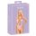 Kyssebar - body med rosé broderi (pink)