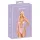 Kissable - body med blonder og broderi - pink - L/XL