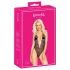 Kissable - pink broderet krop (sort)