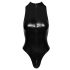 Noir - kropmønstret body (sort) - XL
