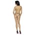 Cottelli Party - Sort kropsnær bodysuit med krave - M/L