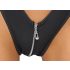 Cottelli Party - Sort kropsnær bodysuit med krave - M/L