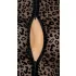 Noir - leopardmønstret langærmet body (sort) - M