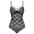 Obsessive 860-TED-1 - Super sexet blondebody (sort) - L/XL