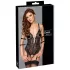 Cottelli Bondage - åben blondebody - sort - L