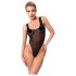 Noir - gennemsigtig bodysuit (sort) - M