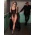 Noir - gennemsigtig bodysuit (sort) - M