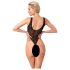 Noir - gennemsigtig bodysuit (sort) - M