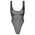 Noir - gennemsigtig bodysuit (sort) - M