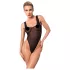 Noir - gennemsigtig bodystocking (sort) - XL
